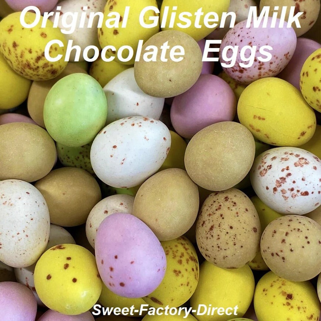 Mini Eggs Milk Chocolate Speckled Glisten Easter Retro Candy Etsy UK