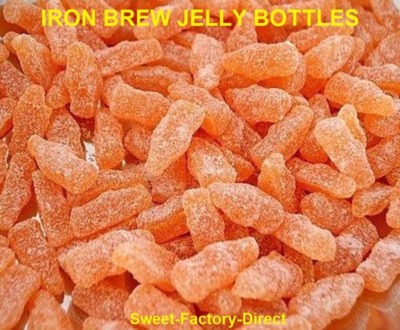 Scottish Iron Brew Jelly Bottles Gummy Sweets Traditional Etsy