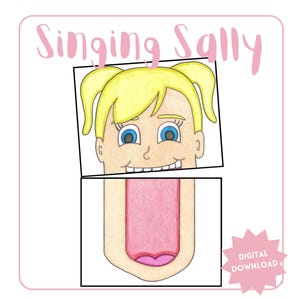 Easy Primary Singing Time Prop Singing Time Idea Printable Primary Game Sing Loud or Soft Singing Time Aid Teaching Primary
