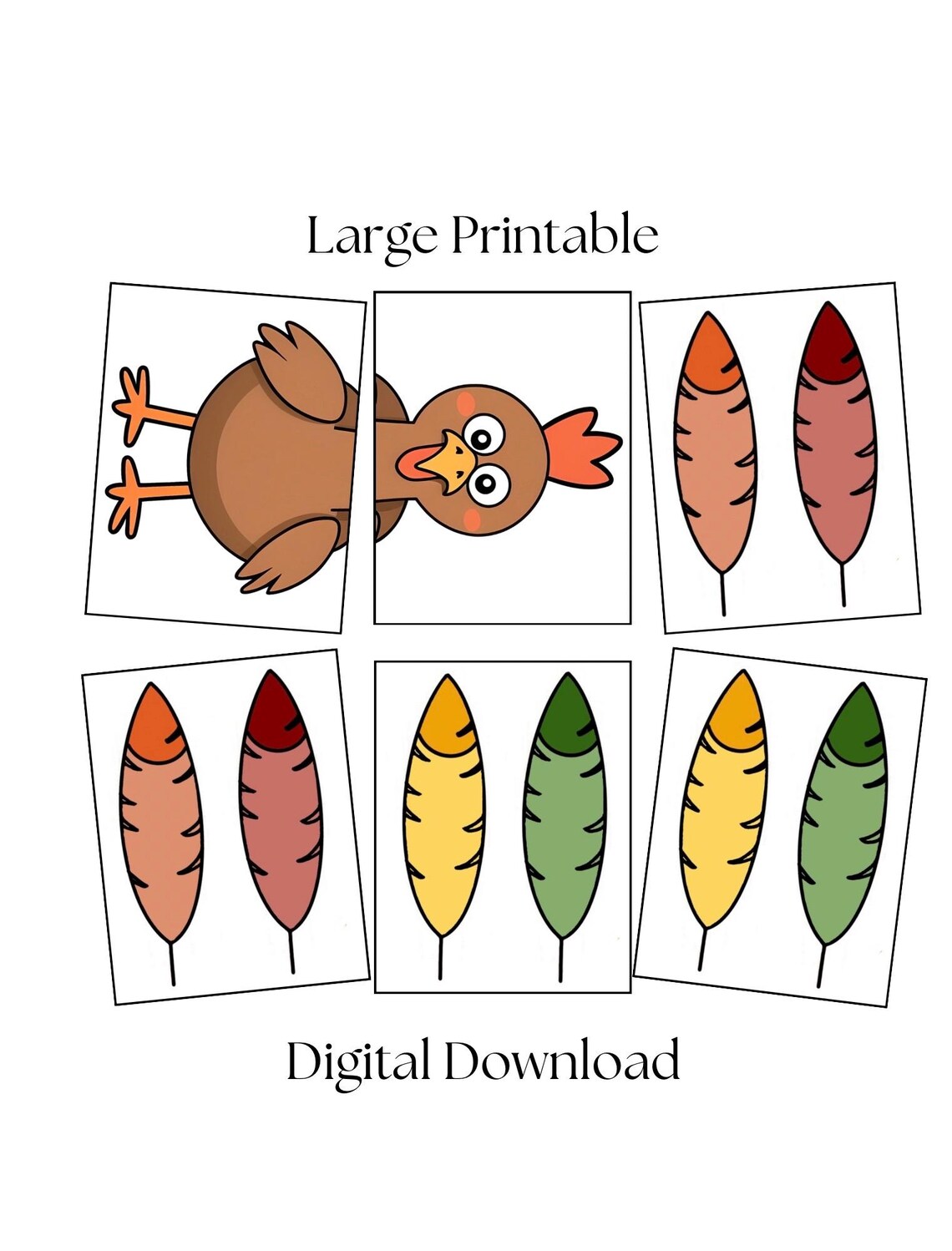 Gratitude Turkey EASY Thanksgiving Singing Time Primary Singing Time ...