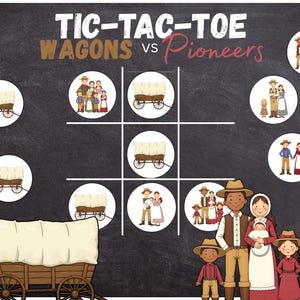 Pioneer Day LDS Primary Singing Time Activity | EASY Printable Game for July 24th | Pioneer-Themed Singing Time for Kids | LDS Primary Game