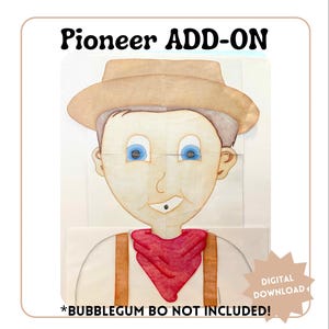Pioneer Activity for Singing Time | “Bubblegum Bo” ADD ON | Pioneer Add-On for Bubblegum Bo |Pioneer Singing Time Idea | for Pioneer Day