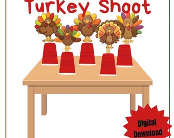 Kalkonskott för barn i grundskolan, sångstund, aktivitet, rolig Thanksgiving-idé, roligt och enkelt spel för barn i grundskolan, sångstund