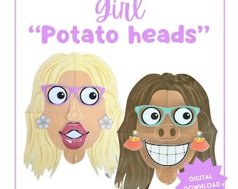 Mothers Day Activity for Primary | Giant Mom Faces | Mr. potato Head Game Idea | FUN Singing Time Idea for Primary DIGITAL DOWNLOAD
