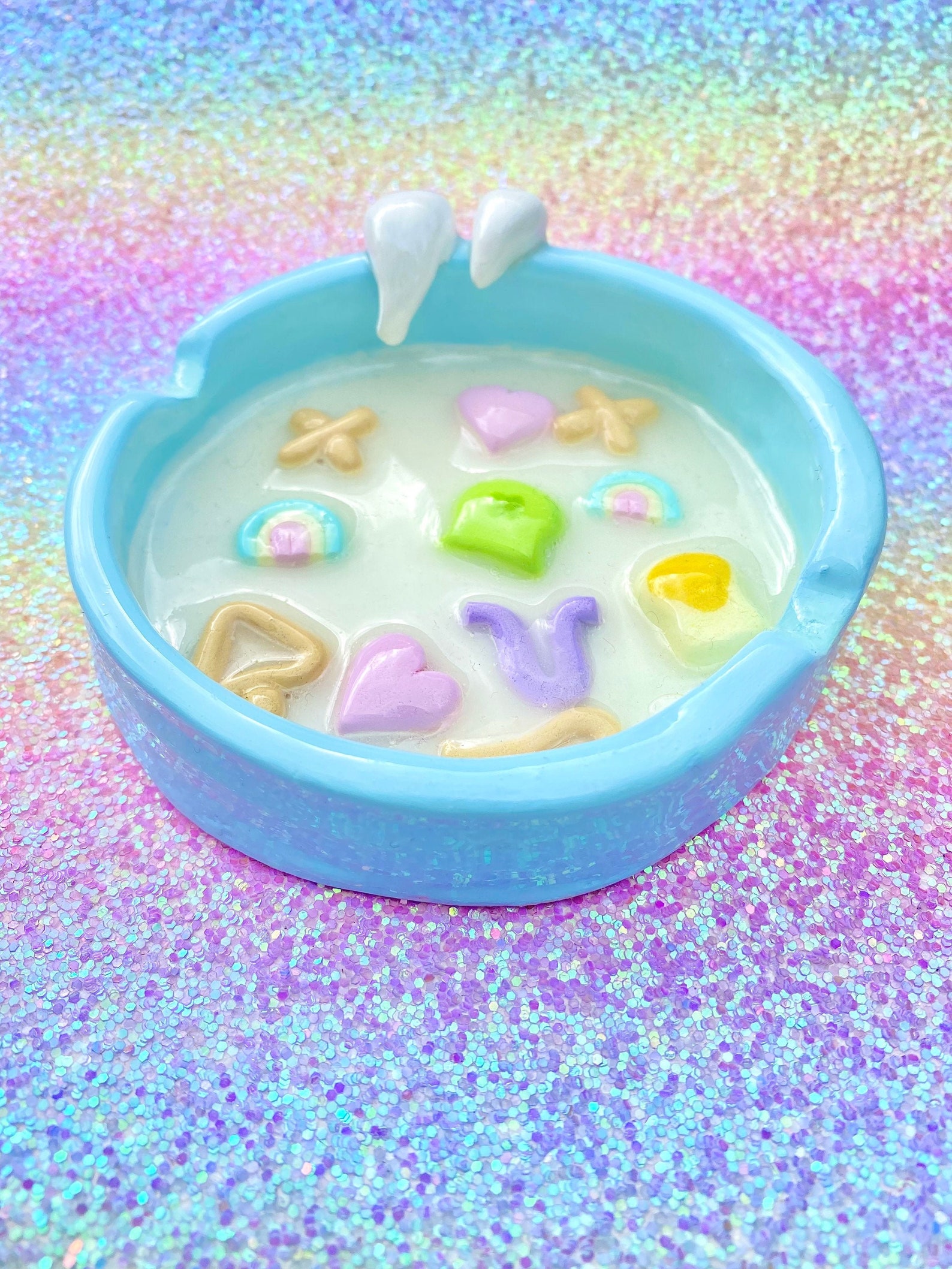 Made To Order Lucky Charms Cereal Bowl Ashtray Etsy