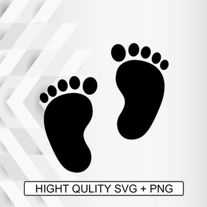 Free Free 223 Silhouette Baby Feet Svg SVG PNG EPS DXF File