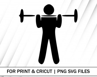 Gewichtheber Clipart Etsy