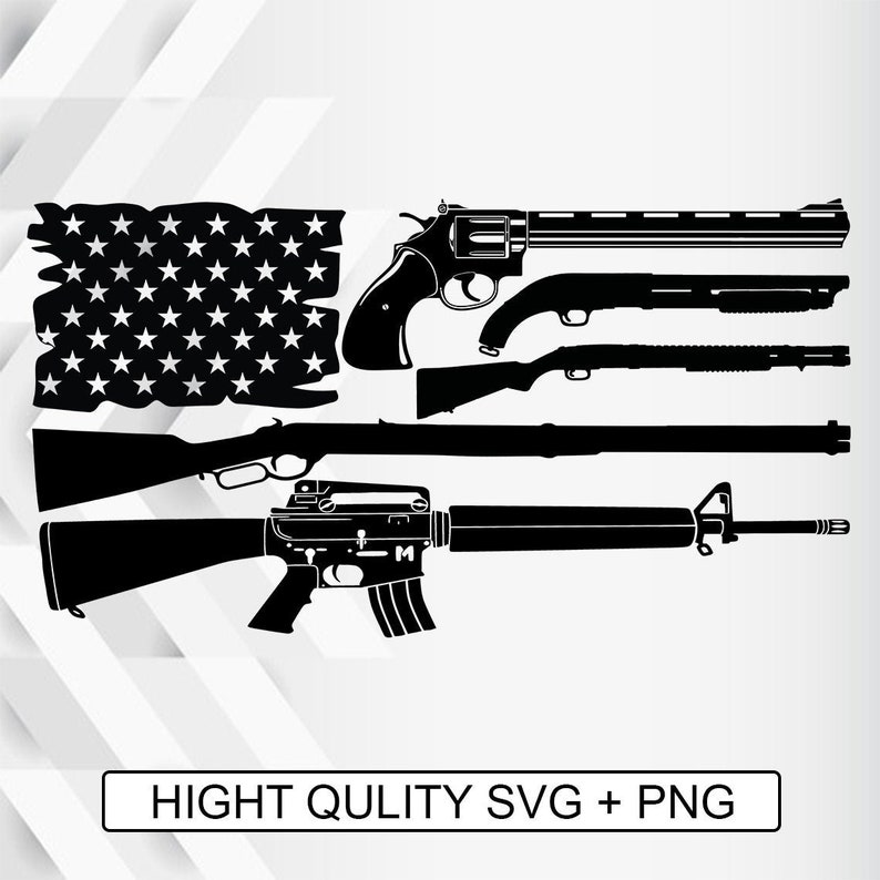 Free Free American Flag Rifle Svg 698 SVG PNG EPS DXF File