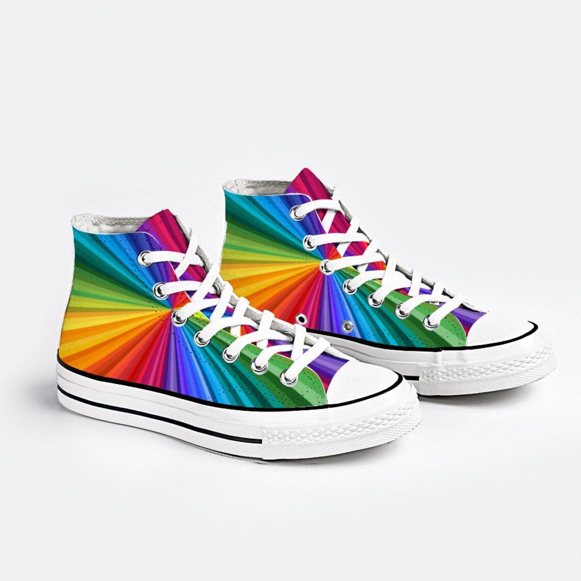 Rainbow Shoes 3 Pride Shoes LGBTQ Shoes Men's Etsy