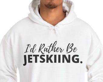 Jetski Liebhaber Hoodie, lustiges Wassersport Sweatshirt, Outdoor Enthusiast Geschenk, Unisex Pullover, Strand Sport Ozean, Jet Ski See Shirt