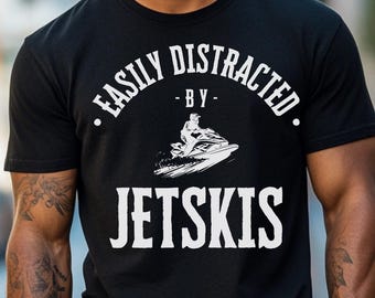 Jetski Lovers T-Shirt, Wassersport Shirt, Geschenk für Wasserliebhaber, Unisex Jersey Kurzarm T-Shirt, Jet-Ski Shirt
