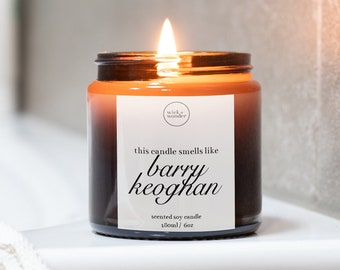 Smells Like Barry Keoghan Candle, Barry Keoghan Gift, Gift For Film Buff, Saltburn Candle, Saltburn Movie Gifts