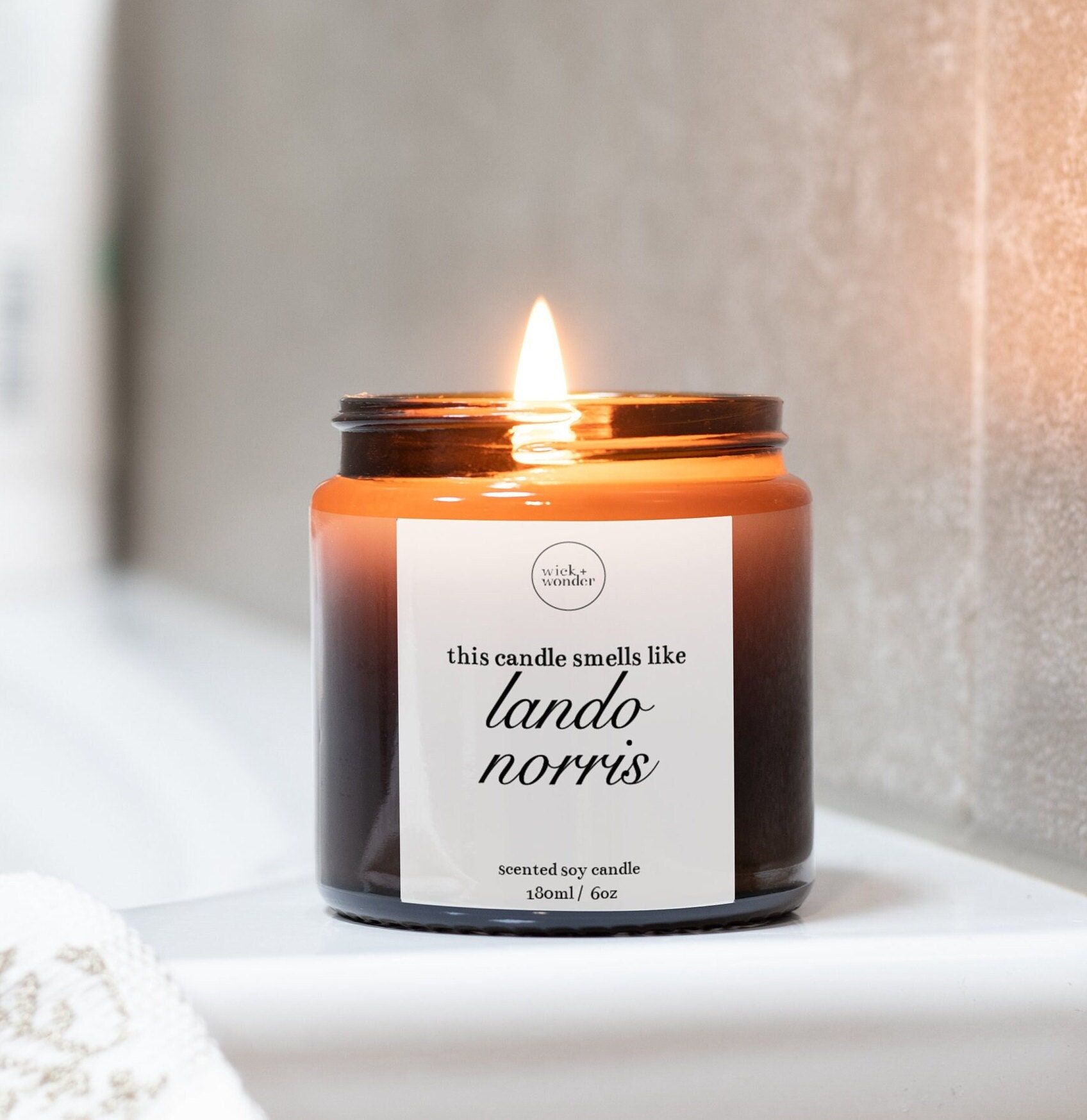 This Smells Like Lando Norris Candle Formula One Gift F1 Etsy UK