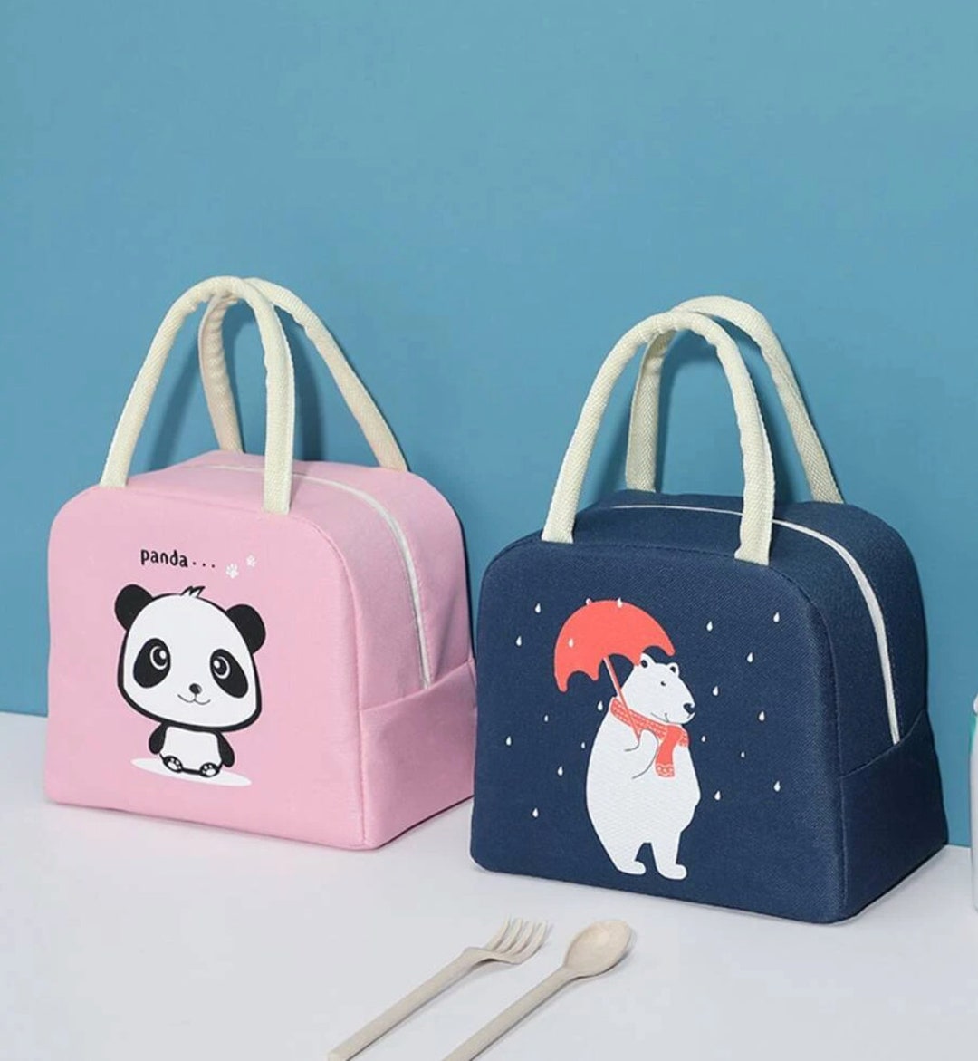 Polar Bear With Umbrella Insulated Lunch Bag Insulated Bag - Etsy