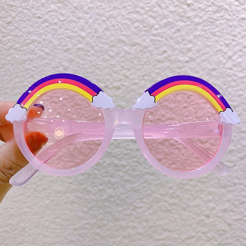 Children Fashion Trendy Rainbow Sunglasses Boys Girls Kids Etsy UK