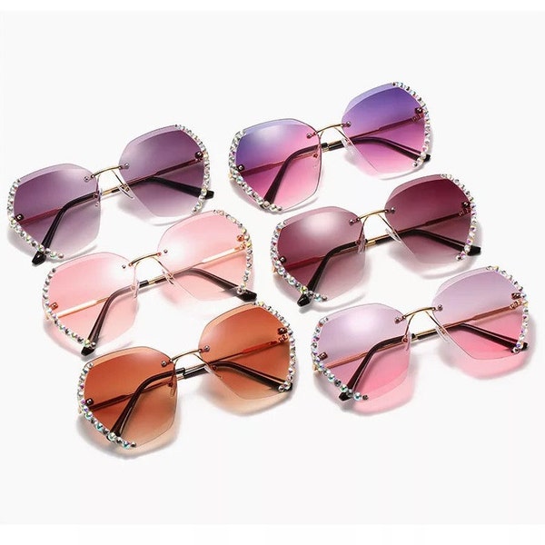 Clear Sunglasses Etsy