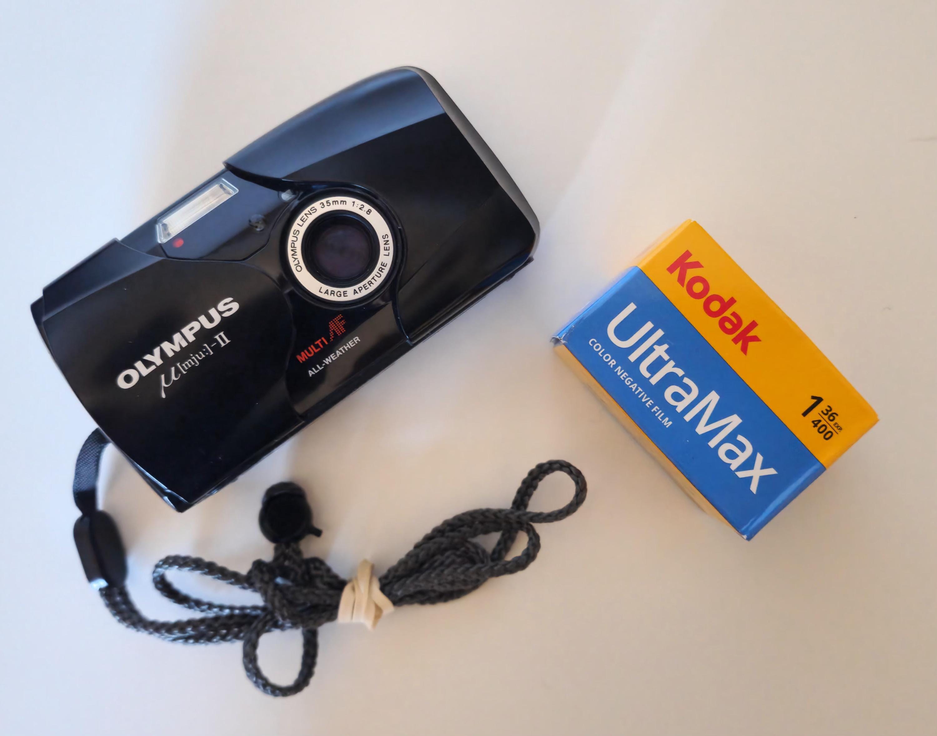 OLYMPUS μ limited Fully Functional] OLYMPUS μ ZOOM DELUXE Film Camera