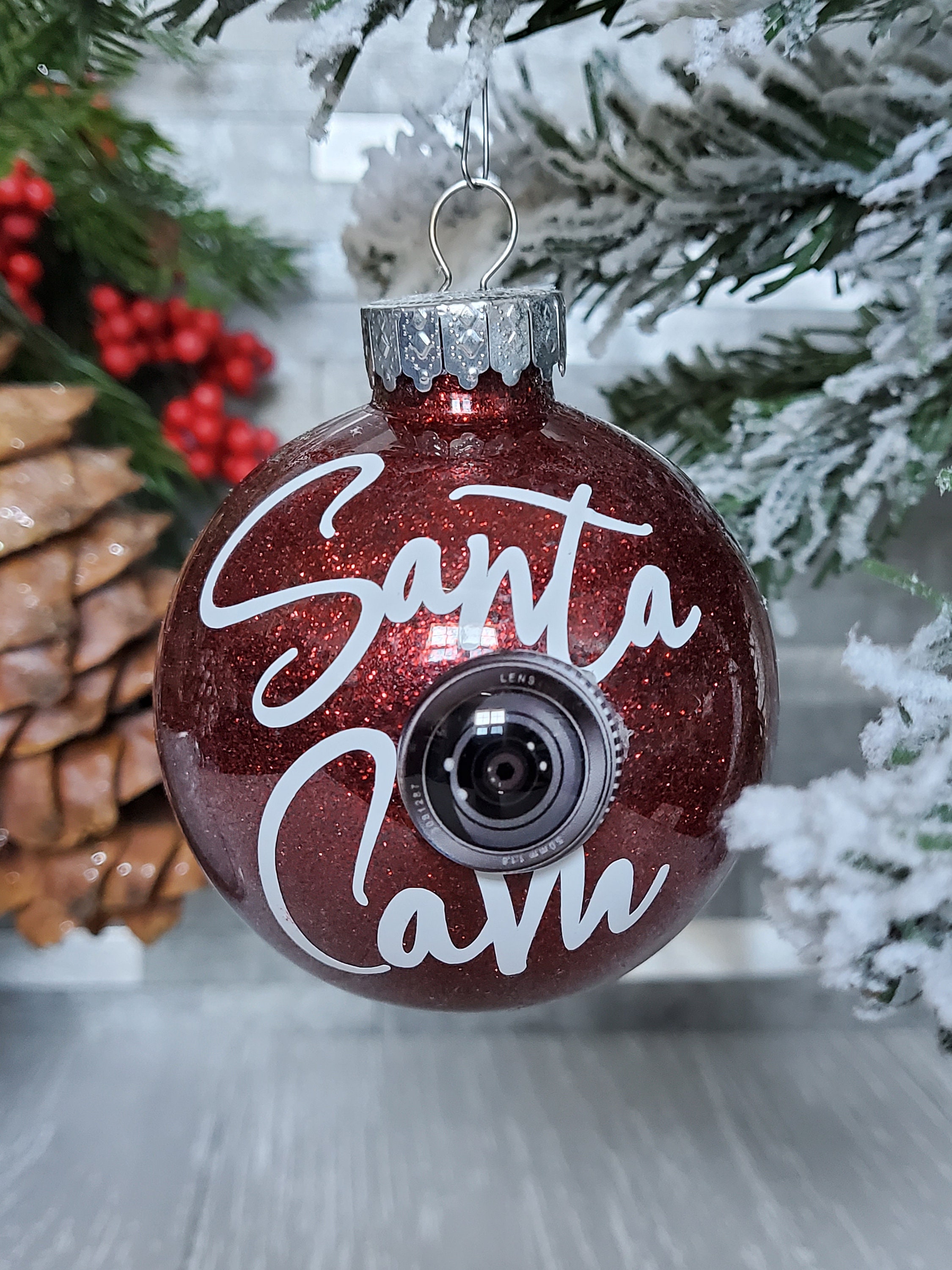 Happy Holidays Santa Christmas Camera and Photo Album Set - Custom Camera  Collection