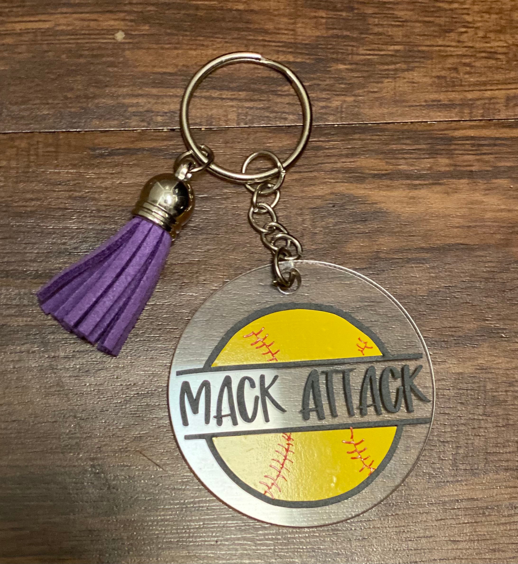 Sports Keychains Etsy