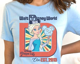 Princess Elsa, Disney Elsa Princess, Disney Princess, Disney Trip, Woman Gift, Travel Shirt, Disney Princess Shirt, Elsa Shirt, Frozen Shirt
