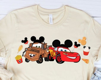 McQueen and Mater Shirt, Disney Cars Shirt, Cars Friend Shirt, Cars Couple Shirt, Disney Matching Shirt, Disney Family Trip, Gift Shirt