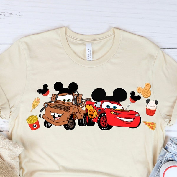 McQueen and Mater Shirt, Disney Cars Shirt, Cars Friend Shirt, Cars Couple Shirt, Disney Matching Shirt, Disney Family Trip, Gift Shirt