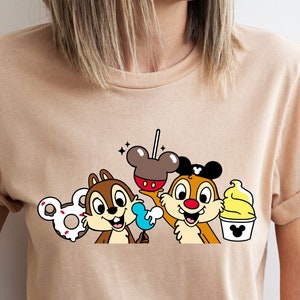 Chip N Dale Shirt, Disney Character Shirt, Chip and Dale