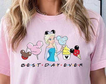 Princess Elsa Best Day Ever Shirt, Elsa Best Day Ever, Disney Elsa Shirt, Frozen Shirt, Frozen Movie Shirt, Frozen Elsa T-Shirt, Elsa Snacks