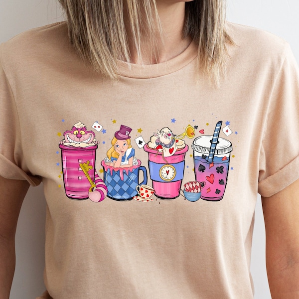 Alice in Wonderland Coffee Shirts, Alice in Wonderland Sweatshirts, Disney Princess Shirts, Disney Vacation, Disney Youth Shirts