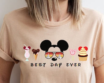 Disney Best Day Ever Shirt, Disney Mickey Shirt, Disney Snacks, Disney Crewneck, Disney Family Shirt, Disney Couple, Disney Crop Top