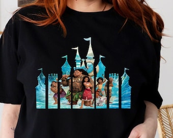 Moana 2 Disney Castle Shirt, Moana Castle Tee, Moana 2 Castle Theme, Disney Castle Trip, Moana 2 Character, Moana 2 Gift, Disney Vacation