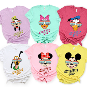 Disney Best Day Ever, Disney Characters, Disney Group Shirt, Disney Family Trip, Disneyland Trip