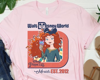 Princess Merida Shirt, Disney Princess Merida Shirt, Disney Women Shirt, Disney Girl Trip, Disney Family Trip,Disney Gift