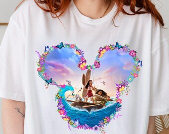New Disney Moana 2 Movie Shirt, Moana Women's Crewneck and Racerback, Moana Toddler Shirts, Disney Youth Shirts, Disney Sweatshirts