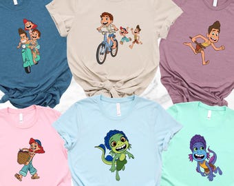 Disney Luca Group Shirt, Luca Group Shirt, Luca Movie Shirt, Luca Characters Shirt, Disney Group Shirt, Disney Matching, Luca Gift Shirt
