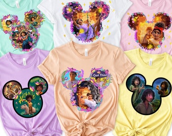 Encanto Madrigal Family Shirt, Encanto Ears, Disne World, Mickey Mouse, Disne Trip, Isabela Madrigal, Mirabel,Bruno,Luisa,Antonio,Dolores