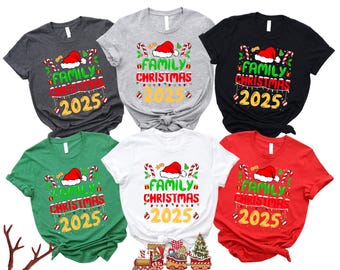 Christmas Family Tee: Sweatshirts and Hoodies- Matching Group Shirts