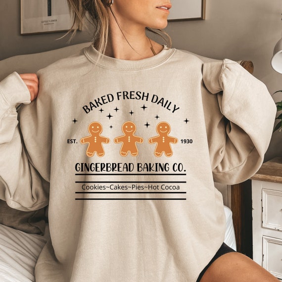 Gingerbread sweater hotsell