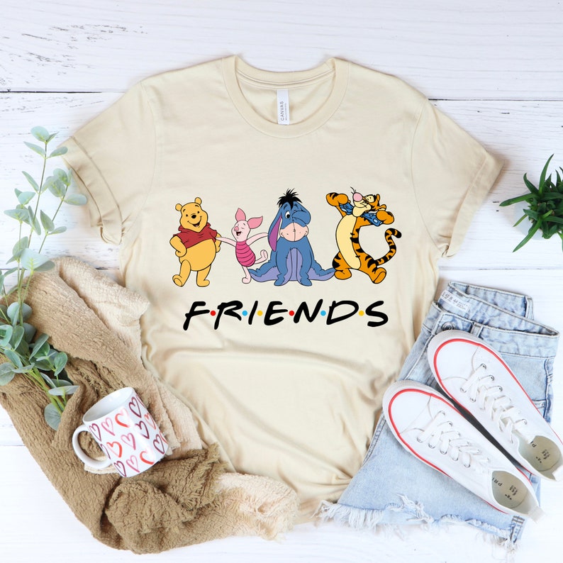 Winnie the Pooh Friends Shirt Disneyland Shirt Pooh Bear - Etsy