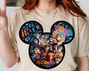 Disney Coco Shirt, Disney Miguel Shirt, Disney Ears Shirt, Disney Castle Trip, Disney Coco Family, Disney Family Shirt, Disney Travel Shirt