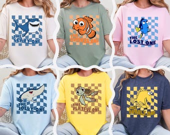 Finding Nemo Group Shirt, Disney Nemo Characters Shirt, Nemo Matching Shirt, Nemo Group Shirt, Disney Matching, Nemo Characters, Nemo Gift