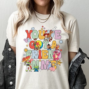 You've Got A Friend In Me Shirt, Toy Story Family Shirt, Toy Story Characters Shirt, Disney Friends Shirt, Disney Couple Shirt