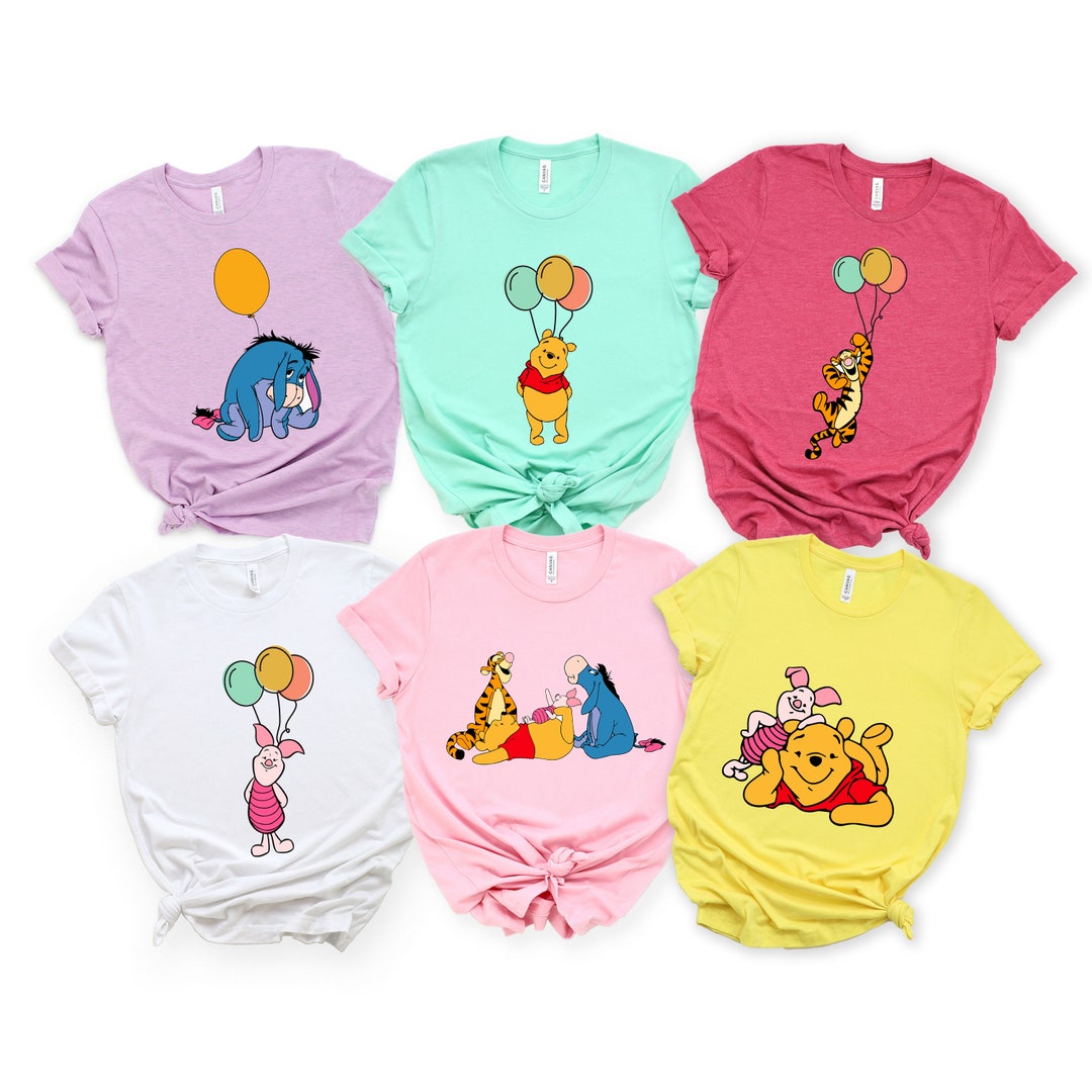 Winnie the Pooh Shirt, Disney Pooh Shirt, Piglet Pooh Shirt, Disney ...