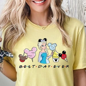 Princess Elsa Best Day Ever Shirt, Elsa Best Day Ever, Disney Elsa Shirt, Frozen Shirt, Frozen Movie Shirt, Frozen Elsa T-Shirt, Elsa Snacks image 2