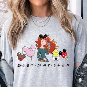 Princess Merida Shirt, Elsa Best Day Ever, Disney Merida Shirt, Merida Gift Shirt, Brave Movie Shirt, Disney Movie Shirt