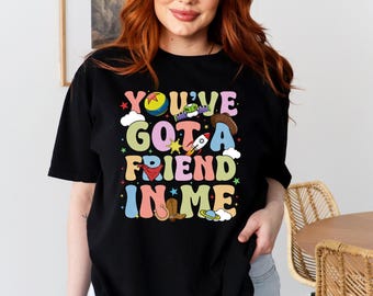You've Got a Friend in Me Shirt: Vintage Toy Story Matching Family Tee