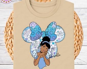 Black Princess Cinderella Watercolor Shirt, rincess Minnie Ears Tee, Magical Castle Fireworks Shirt, Black Cinderella Disney Shirt