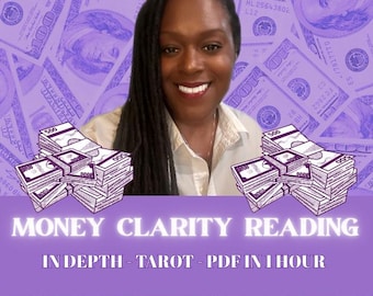 Money Clarity Tarot Reading • Finances, Career, Abundance Insight • Same Day Reading
