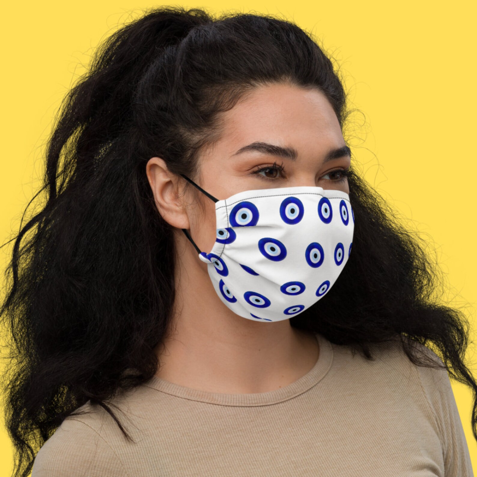 Evil Eye Intention Face Mask Etsy