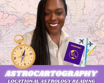 Astrocartography Reading | Personalized Locational Astrology | Relocation Astrology (PDF)